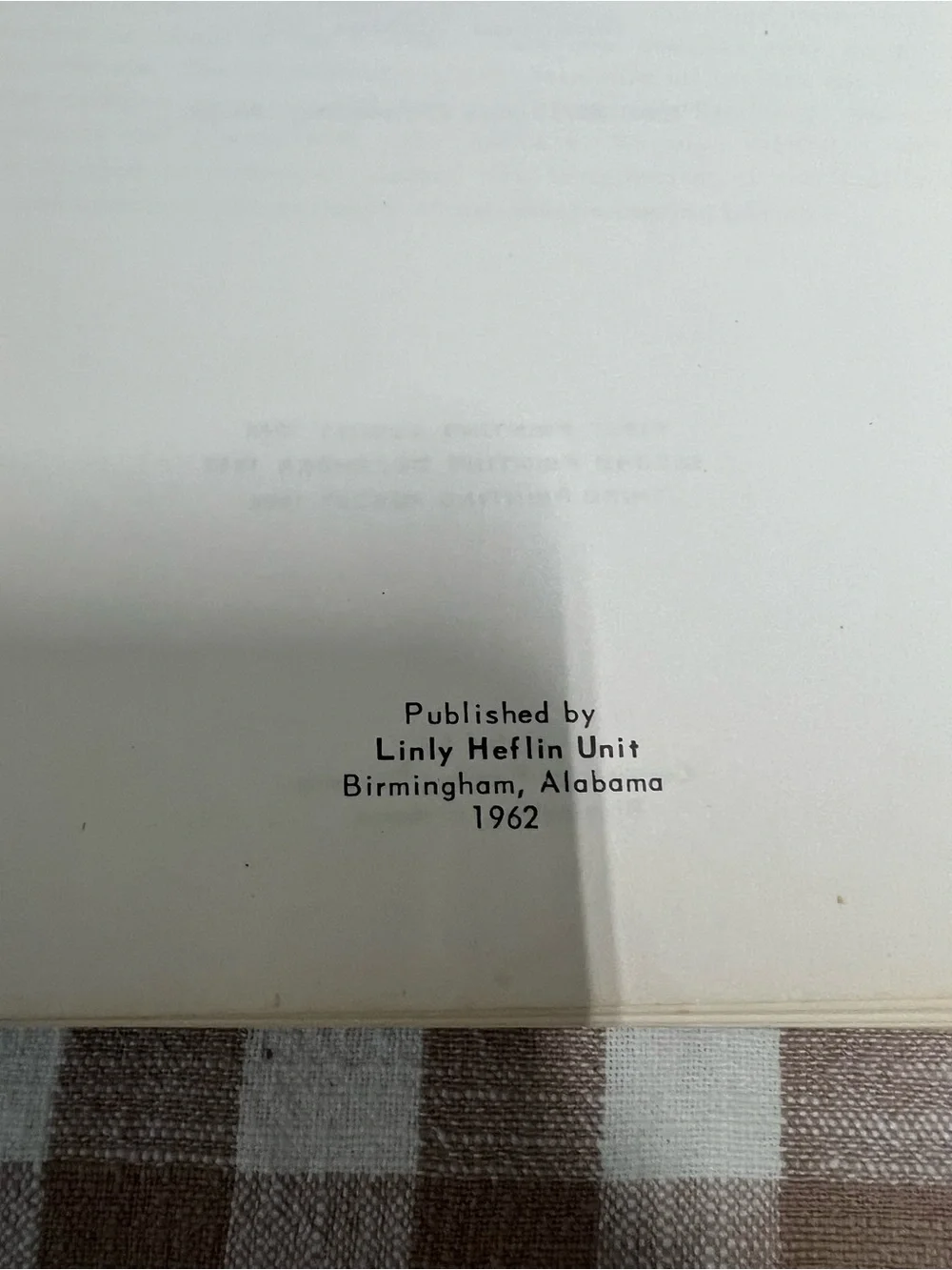 Vintage linly Heflin cookbook Birmingham ala recipes